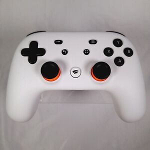 Google Stadia Premier Edition Controller Gamepad H2B White - Tested and Working