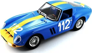 Bburago Ferrari 250 GTO #112 ( Azul Claro, Escala 1:24) Coche a Auto de Carreras - Imagen 1 de 4