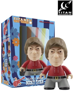 Titan Merchandise The Monkees Micky Dolenz Titans 4.5 Inch Vinyl Figure New - Image 1 of 2