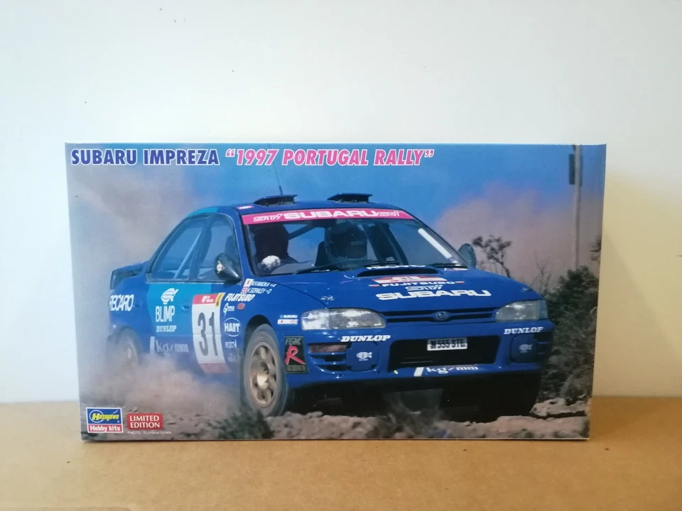 Subaru Impreza 1997 Portogallo Rally 1-24 kit hasegawa 20483 auto da corsa  - Immagine 1 di 1