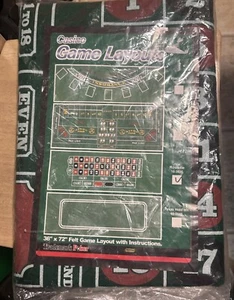 Casino Game Layouts Roulette - Picture 1 of 1