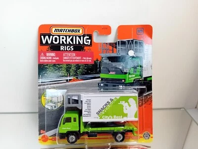 Matchbox Working Rigs GMC T8500 Airplane Service Truck Snack and Beverage - Immagine 1 di 2