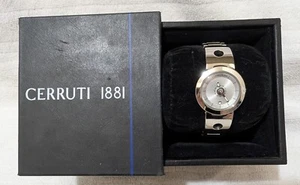 Cerruti 1881 Swiss Made #602 Women's Stainless Steel Watch & Band - Picture 1 of 5