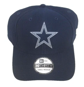 NFL Dallas Cowboys Blue Structured Training Stretch Fitted Hat, Size S-M - Picture 1 of 4