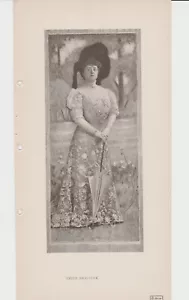 1907 Veramente Shattuck su appx 6x12 foto d'epoca stampata con retro liscio - Foto 1 di 2