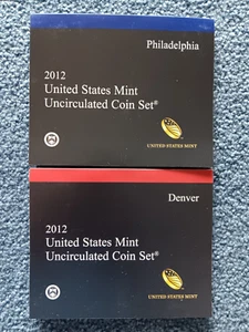 COMPLETE 2012 P+D MINT SET - Picture 1 of 2