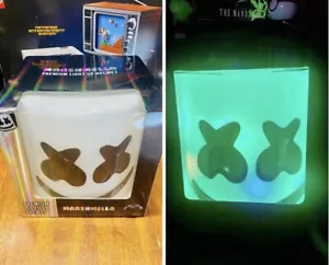 NUOVO 2023 DJ MARSHMELLO Premium Casco Regolabile Light Up LED Spirit Rave Party - Foto 1 di 10