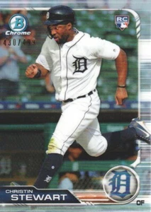 2019 Bowman Chrome Baseball Refractor #7 Christin Stewart /499 - Picture 1 of 2