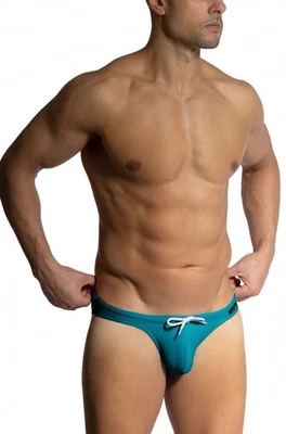 Traje de baño Olaf Benz para hombre M Sun Brief cuerda AZUL 2451 talla mediana nuevo con etiquetas Foto 1 de 4