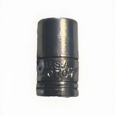 SK Hand Tools 40707 1/4" Dr. 8mm 6pt Standard Metric Chrome Socket - Image 1 of 2