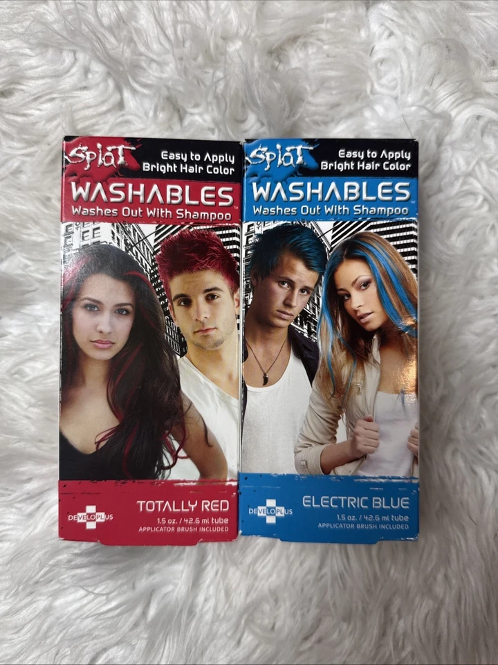 New Set Of 2 Splat Washables Hair Coloring Mascara - Image 1 of 4