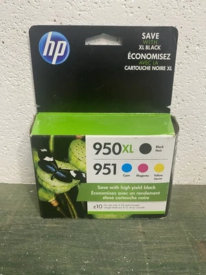 Tinta original HP 950XL/951 4 piezas C2P01FN OEM negra cian magenta amarilla nueva mayo 2019 Foto 1 de 4