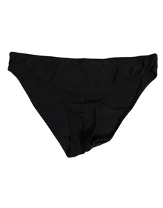 Dolce & Gabbana Slip Slip Donna Nero Nylon Elasticizzato Intimo Autentico - Foto 1 di 5