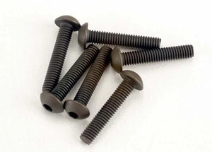 Traxxas 1/10 Slash 2WD * 6 BUTTON HEAD MACHINE SCREWS - 3X15MM HEX DRIVE * 2579 - Picture 1 of 1