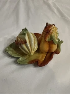 Fitz and Floyd Herbst Ernte Salz und Pfefferstreuer mit Tablett, 3 Stück Set  - Bild 1 von 5