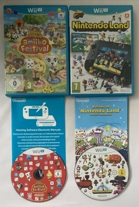 Nintendo Land & Animal Crossing : Amiibo Festival Bundle Nintendo Wii U - PAL - Picture 1 of 3