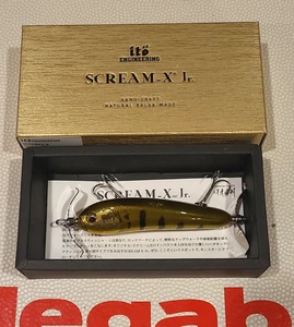 WOW! Megabass Balsa Scream-X Jr. DBL PROP ito Engineering "PEACOCK" - Picture 1 of 3