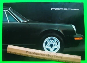 1975 PORSCHE 911S CARRERA GIANT PRESTIGE USA 36-pg COLOR CATALOG Brochure XLNT++ - Picture 1 of 20