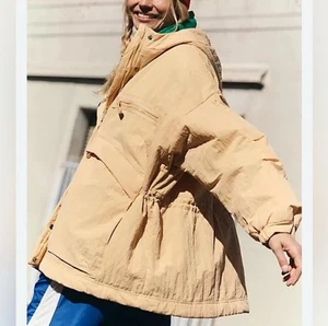 Free People Movement Lightweight Insulated Jacket Tan Jacket(Size Medium/Large) - Picture 1 of 8