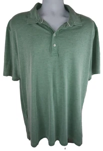 Camisa Polo Travis Matthew Manga Corta Talla XXL Mezcla Algodón Verde Usada - Imagen 1 de 4