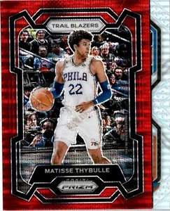 2023-24 Panini Prizm #269 Matisse Thybulle Prizms Red Seismic #/299 - Picture 1 of 2