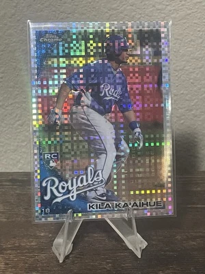 2010 Topps Chrome X-Fractor Kila Ka'aihue #215 - Image 1 of 2