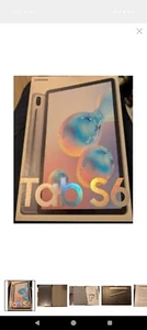 Samsung Galaxy Tab S6 256Go, Wi-Fi + 4G, 10,5" - Gris titane + keyboard samsung - Photo 1/2