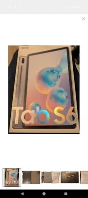 Samsung Galaxy Tab S6 256Go, Wi-Fi + 4G, 10,5" - Gris titane + keyboard samsung  - Photo 1/2