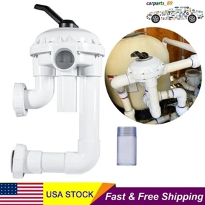261050 2-Inch HiFlow Multiport Valve For Pentair Pool/Spa D.E. and Sand Filter - Picture 1 of 14