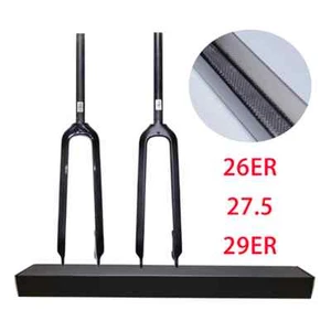 Bicicleta de Carbono 27,5er MTB Tenedor Horquilla 11/8" 440mm 460 Gramos Mate - Picture 1 of 7