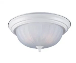 Sea Gull Lighting Floyd 2 Light Flush Mount in White Ceiling light Case of 6 - Bild 1 von 3