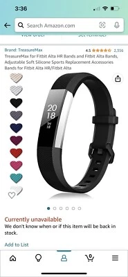 TreasureMax para bandas Fitbit Alta HR y bandas Fitbit Alta Foto 1 de 4