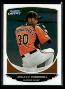 2013 Bowman Chrome #BCP207 Eduardo Rodriguez Prospects RC - Picture 1 of 2
