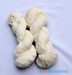 Hilo suave blanco de algodón Kala orgánico puro 1/20 - Knitter's Love - 1 Kg - Imagen 1 de 5