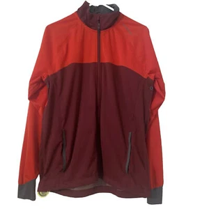 Brooks DriLayer Technology Track Jacket Men’s Size Small Lightweight Red NWOT - Picture 1 of 14