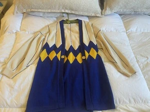 Vintage St John By Marie Gray Cardigan Women Sz Sm Knit Geometric Multi Color - Picture 1 of 8