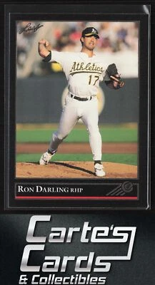 Ron Darling 1992 Leaf #447 Black Gold Oakland Athletics - Image 1 of 2
