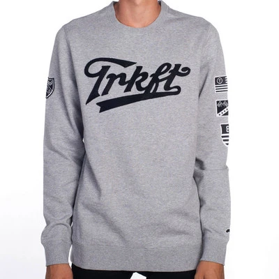 CAMISETA TRUKFIT TRUK SCRIPT CUELLO REDONDO THO15KT192 GRIS Foto 1 de 2