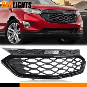 Fit For Chevrolet Equinox 2018-2020 New Front Grille Mesh Sport Black 84384741 - Picture 1 of 9