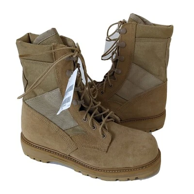 Botas militares UFCW PT 24894 biqueira de aço Vibram Mondo clima quente TAMANHO 5,5 XW EUA - Imagem 1 de 4