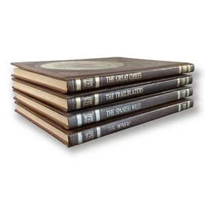 The Old West H/C, Time Life ~ 4 Great Chiefs/Trailblazers/Spanish West/Miners - Bild 1 von 13