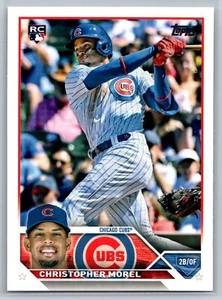 2023 Topps #308 Christopher Morel Chicago Cubs FREE SHIP - Picture 1 of 2