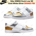Nike WMNS Dunk Low SE Gold White-Silver DH4403-700 US Women's 5-15