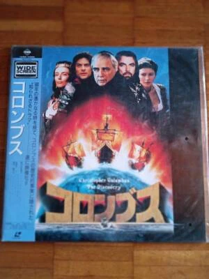 New Christopher Columbus The Discovery 1992 John Glen Movie LD Laserdiscs Japan - Image 1 of 3