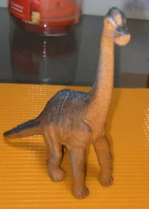 Giocattolo Vintage Major Trading Co 2009 BRACHIOSAURUS 6” Gomma Dinosauro Brontosaurus - Foto 1 di 7