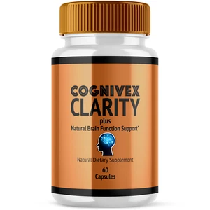 Cognivex Clarity Advanced Nootropic Supplement Brain Function Support 60 Pills - Picture 1 of 10