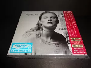 TAYLOR SWIFT Reputation CD+DVD JAPAN SPECIAL EDITION Big Machine Records 2017 - Picture 1 of 16