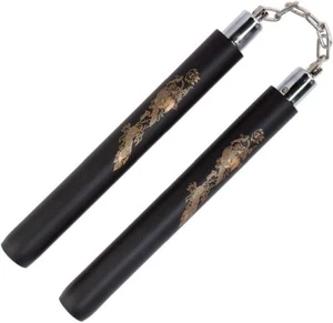 Fayscingo Schaum Training Nunchucks Kampfkunst Nunchakus tragbarer gepolsterter Schwamm - Bild 1 von 5