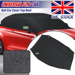 Half Car Cover Top Roof Sun UV/Rain Protection Waterproof Outdoor Universal UK - Picture 1 of 10