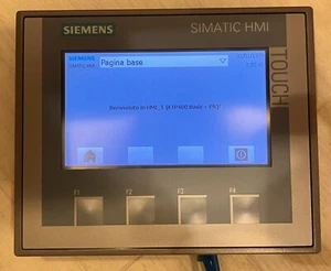 Siemems SIMATIC KTP400 6AV2123-2DB03-0AX0 HMI Bedienfeld WIE NEU - Bild 1 von 8